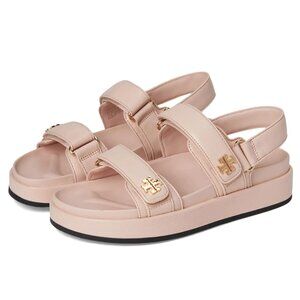Tory Burch Kira Sport Sandals Pink and Gold